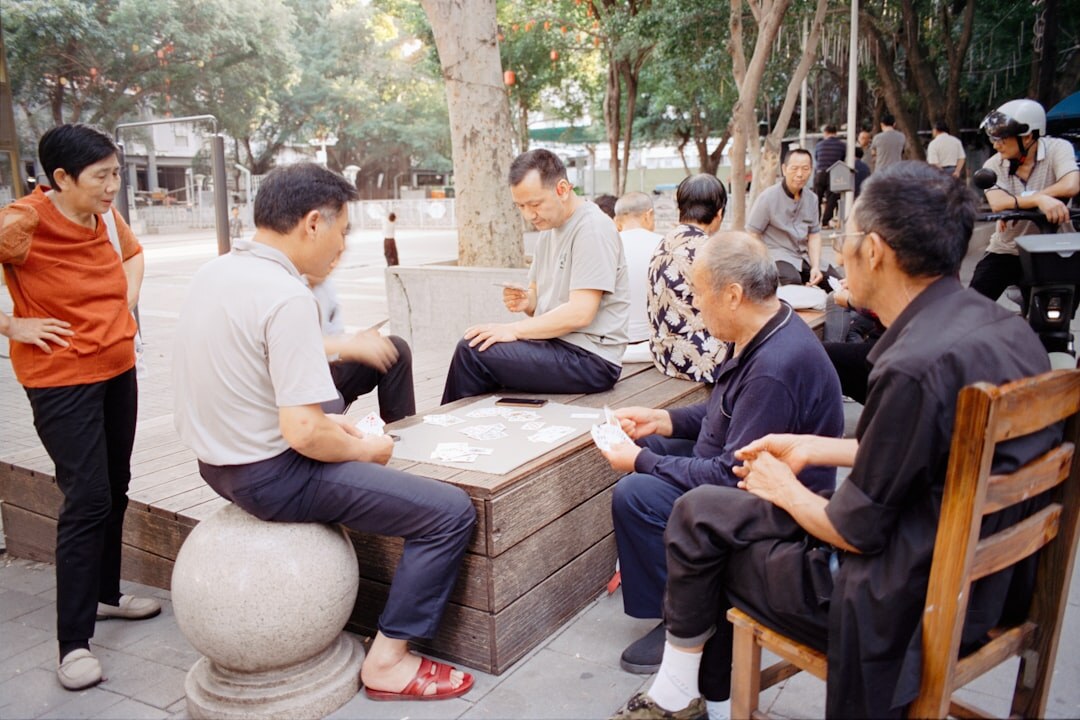 senior community gathering